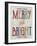 Merry and Bright-Erin Clark-Framed Giclee Print