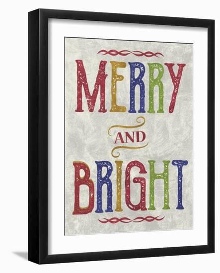 Merry and Bright-Erin Clark-Framed Giclee Print