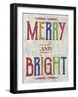 Merry and Bright-Erin Clark-Framed Giclee Print