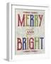 Merry and Bright-Erin Clark-Framed Giclee Print