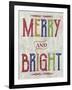 Merry and Bright-Erin Clark-Framed Giclee Print