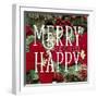 Merry and Happy-Kali Wilson-Framed Art Print