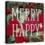 Merry and Happy-Kali Wilson-Stretched Canvas