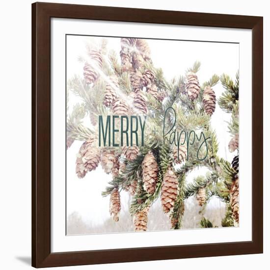 Merry and Happy-Kimberly Glover-Framed Giclee Print