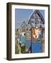 Merry Cemetery, Sapanta, Maramures, Romania, Europe-Marco Cristofori-Framed Photographic Print