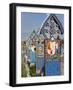 Merry Cemetery, Sapanta, Maramures, Romania, Europe-Marco Cristofori-Framed Photographic Print