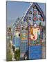 Merry Cemetery, Sapanta, Maramures, Romania, Europe-Marco Cristofori-Mounted Photographic Print