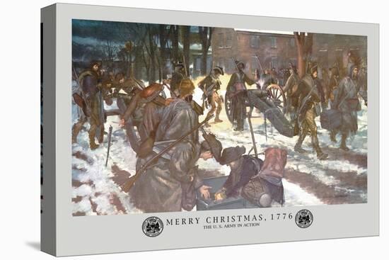 Merry Christmas, 1776-Hugh Charles Mcbarron Jr.-Stretched Canvas