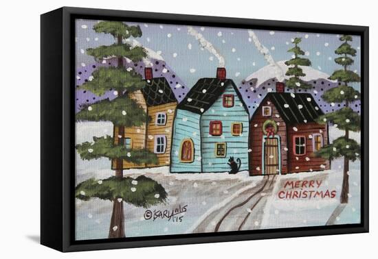 Merry Christmas 1-Karla Gerard-Framed Stretched Canvas