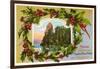 Merry Christmas and Happy New Year from Oregon-null-Framed Art Print