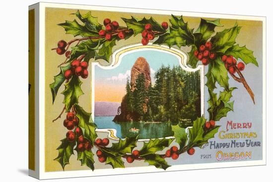 Merry Christmas and Happy New Year from Oregon-null-Stretched Canvas