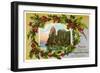 Merry Christmas and Happy New Year from Oregon-null-Framed Art Print