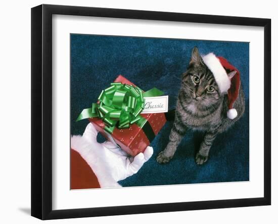 Merry Christmas Chessie-null-Framed Giclee Print