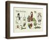 Merry Christmas Collage-Debbie McMaster-Framed Giclee Print