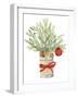 Merry Christmas Fir Tree-Lanie Loreth-Framed Art Print