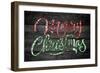 Merry Christmas License Plates-Design Turnpike-Framed Giclee Print