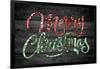 Merry Christmas License Plates-Design Turnpike-Framed Giclee Print