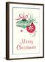 Merry Christmas, Modern Decorations-null-Framed Art Print