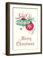 Merry Christmas, Modern Decorations-null-Framed Art Print