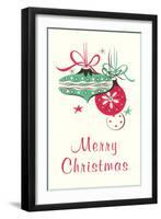 Merry Christmas, Modern Decorations-null-Framed Art Print
