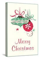 Merry Christmas, Modern Decorations-null-Stretched Canvas