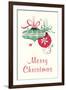 Merry Christmas, Modern Decorations-null-Framed Art Print