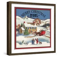 Merry Christmas-Noel-Jean Plout-Framed Giclee Print