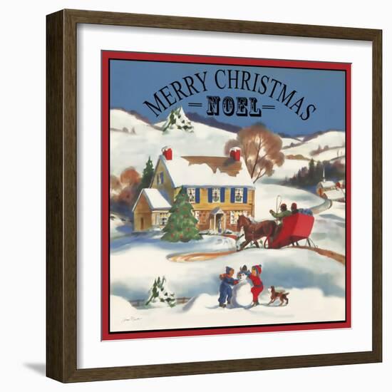 Merry Christmas-Noel-Jean Plout-Framed Giclee Print