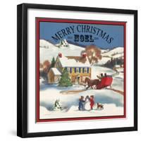 Merry Christmas-Noel-Jean Plout-Framed Giclee Print