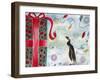 Merry Christmas Penguin-Lauren Moss-Framed Giclee Print