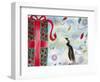 Merry Christmas Penguin-Lauren Moss-Framed Premium Giclee Print
