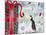 Merry Christmas Penguin-Lauren Moss-Mounted Premium Giclee Print