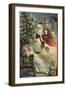 Merry Christmas Santa-Vintage Apple Collection-Framed Giclee Print