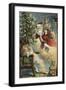 Merry Christmas Santa-Vintage Apple Collection-Framed Giclee Print