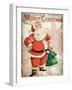 Merry Christmas Santa-Kimberly Allen-Framed Art Print