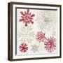 Merry Christmas Sparkles-PI Studio-Framed Art Print