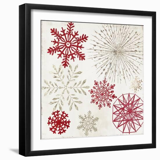 Merry Christmas Sparkles-PI Studio-Framed Art Print