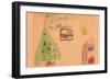 Merry Christmas To Mother-Norma Kramer-Framed Premium Giclee Print