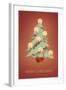 Merry Christmas, Tree with Candles-null-Framed Art Print