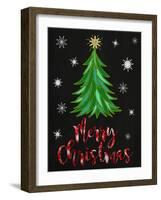 Merry Christmas Tree-Andi Metz-Framed Art Print