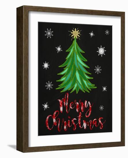 Merry Christmas Tree-Andi Metz-Framed Art Print