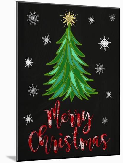 Merry Christmas Tree-Andi Metz-Mounted Art Print