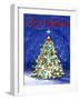 Merry Christmas Tree-Diannart-Framed Art Print