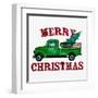 Merry Christmas Truck-Kim Allen-Framed Art Print