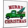 Merry Christmas Truck-Kim Allen-Mounted Art Print