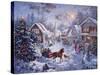 Merry Christmas-Nicky Boehme-Stretched Canvas
