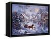 Merry Christmas-Nicky Boehme-Framed Stretched Canvas