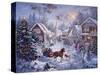 Merry Christmas-Nicky Boehme-Stretched Canvas