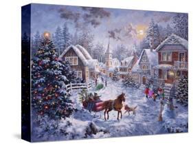 Merry Christmas-Nicky Boehme-Stretched Canvas