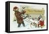 Merry Christmas-null-Framed Stretched Canvas